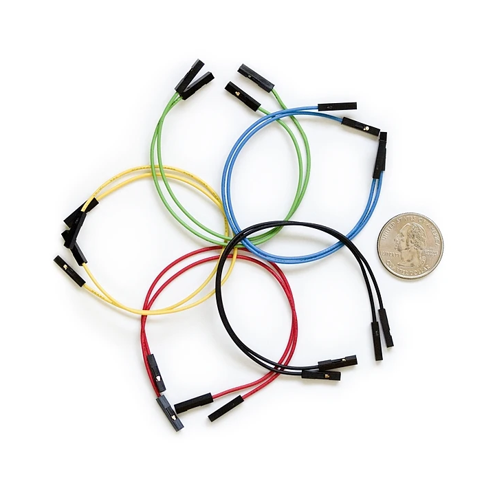 Le jeu de 10 straps flexibles Femelle/Femelle