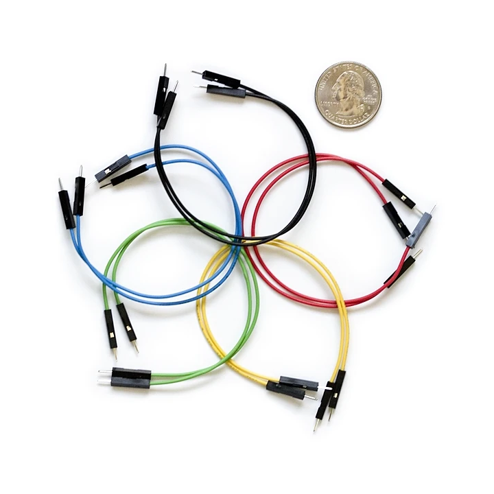 Détail du jeu de 10 straps flexibles M/M (15 cm)