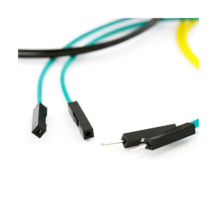 Détail des embouts du Jeu de 10 straps flexibles Mâle-Femelle (15 cm)