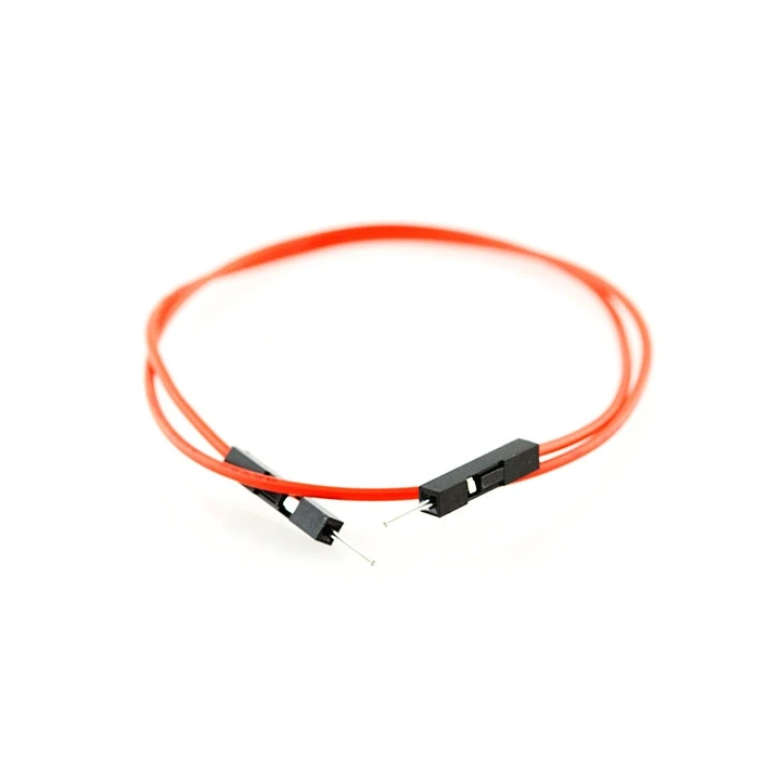 Détail des connecteurs du Jeu de 10 straps flexibles Mâle-Mâle (30 cm)