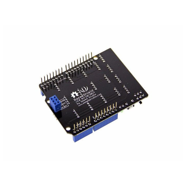 Vue de dessous de la platine Grove Base Shield (V2.0) 103030000