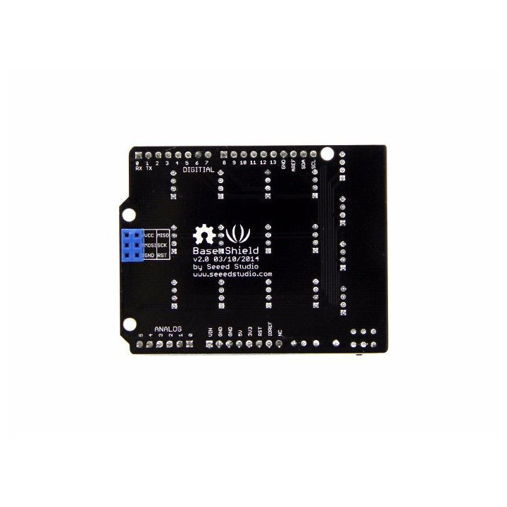Vue arrière de la platine Grove Base Shield (V2.0) 103030000