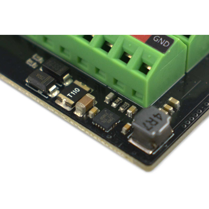 Détail du Shield borniers à vis pour Arduino Uno