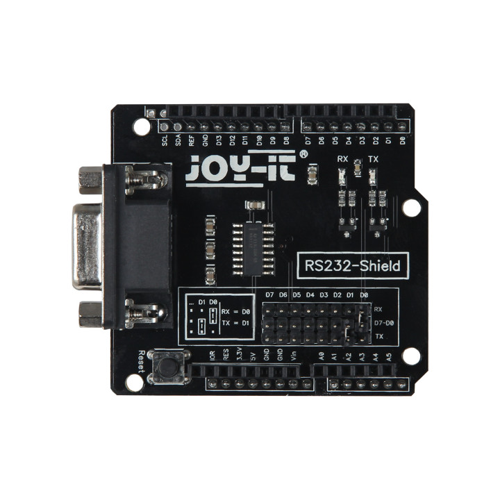Face avant du Shield JOY-IT RS232 pour Arduino®