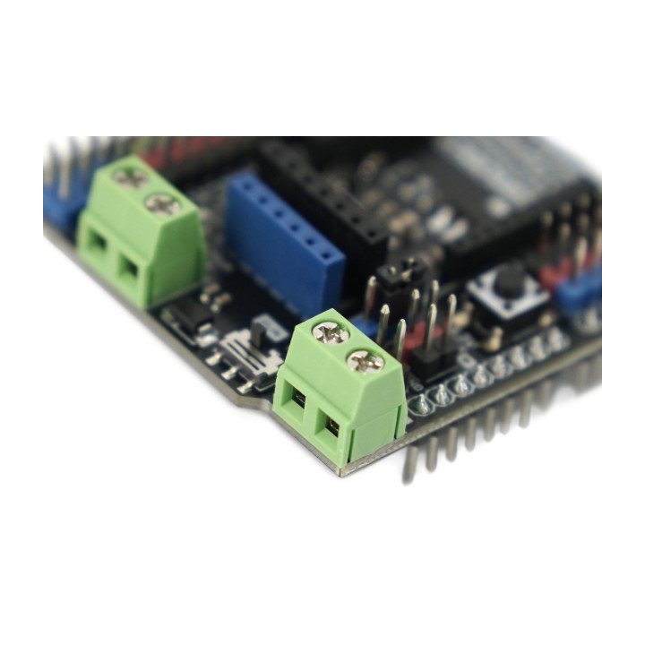 Détail de la carte Shield E/S Gravity V7.1 pour Arduino®