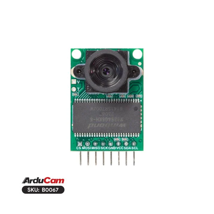 Vue de face de la caméra MINI ArduCAM 2 MP OV2640