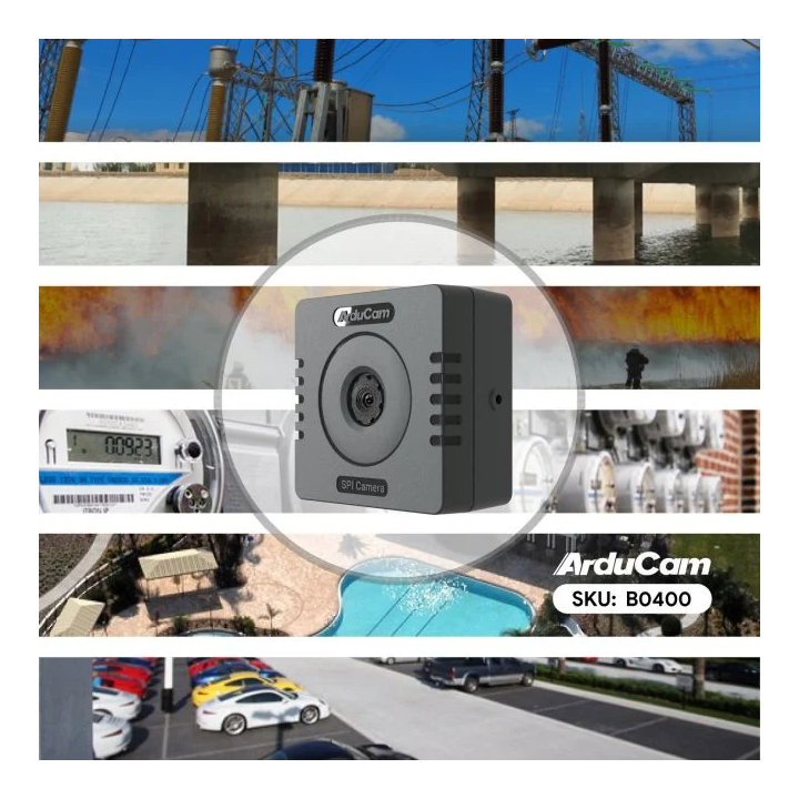 Application du module caméra ArduCAM Mega 3 MP B0400