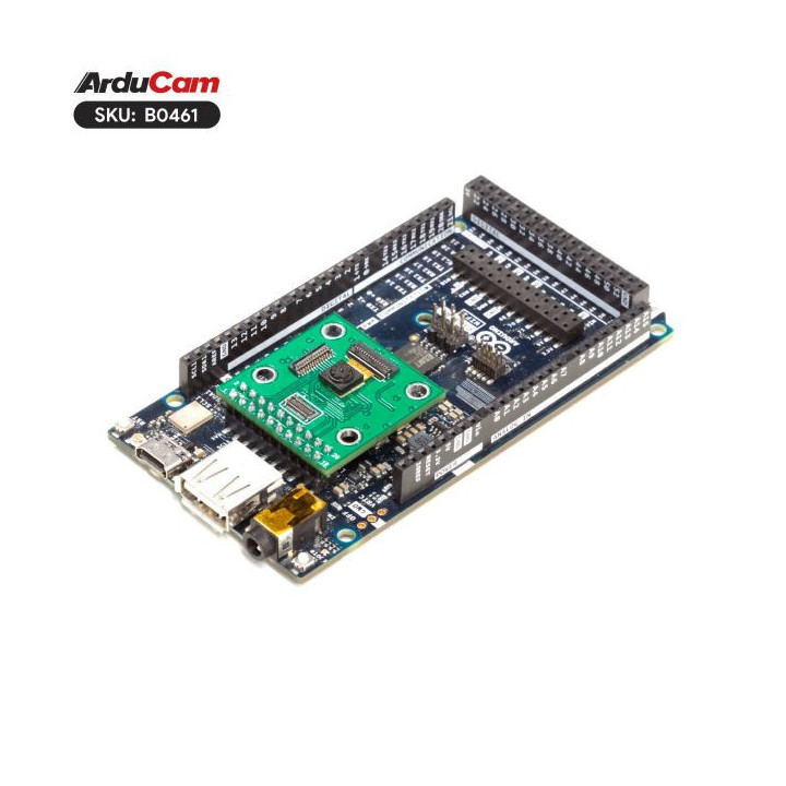 La caméra ArduCAM HM0360 VGA B0461 sur une Arduino GIGA R1