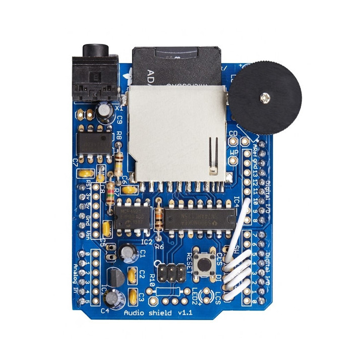 Vue avant du Kit Wave Shield pour Arduino®