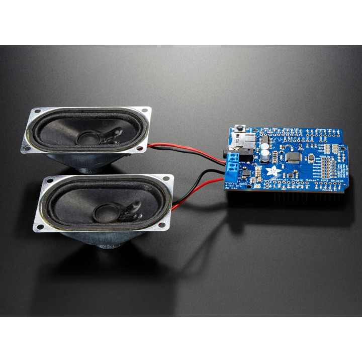 Exemple d'utilisation du Shield Music Maker pour Arduino®