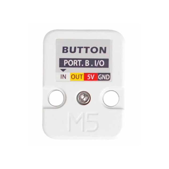 Détail des broches du module bouton poussoir compatible Grove U027