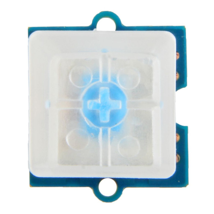 Vue de dessus du module bouton touche mécanique à led Grove 111020049