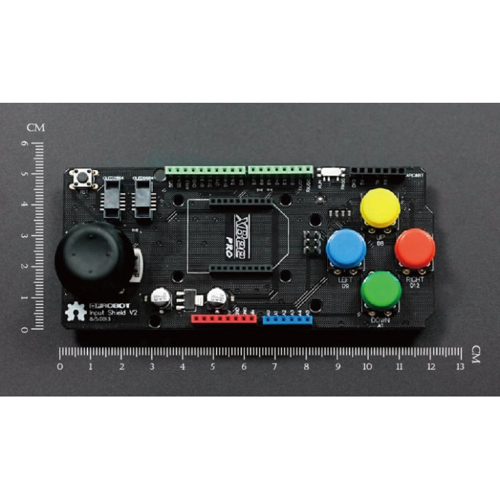 Dimensions du Shield joystick DFR0008