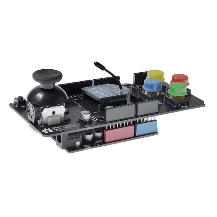 Raccordement du Shield joystick DFR0008 sur une carte compatible UNO