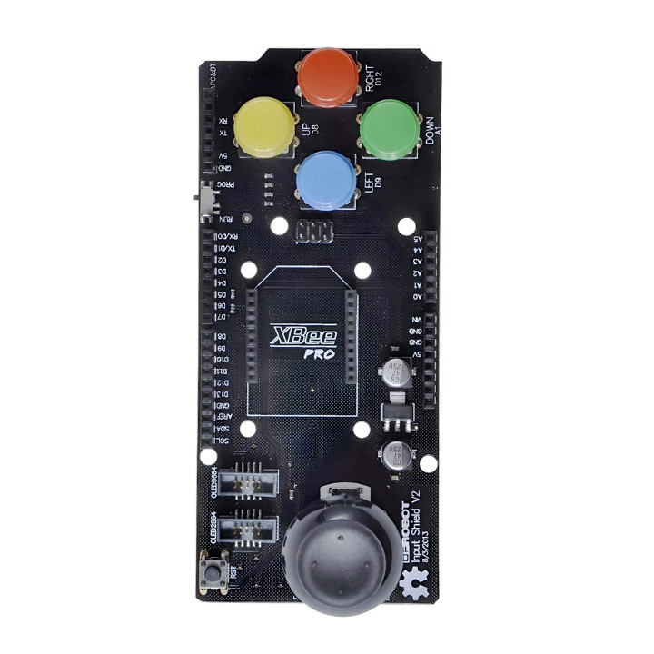 Vue de dessus du Shield joystick DFR0008