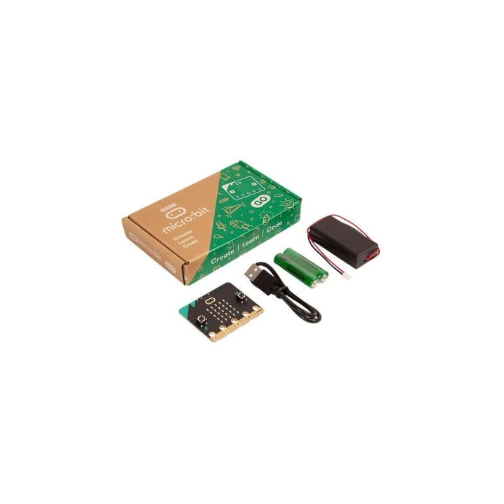 Le Kit de démarrage micro:bit GO-SET-V2 et sa boite