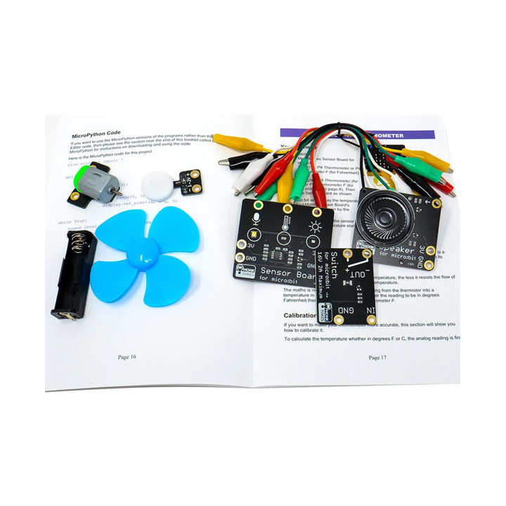 Détail du Starter Kit Monk Makes pour micro:bit