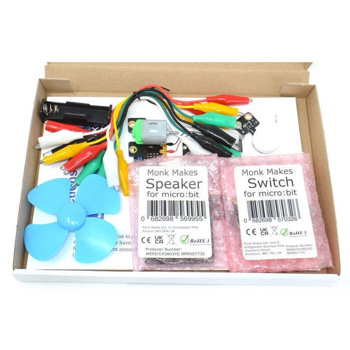 Ouverture du Starter Kit Monk Makes pour micro:bit