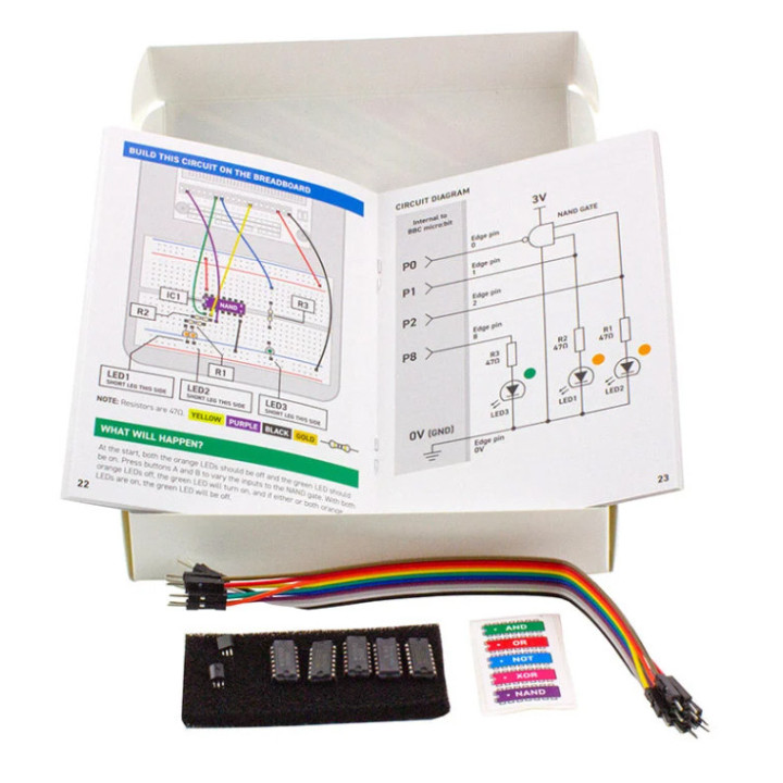 Détail du pack de composants Digital logic 5653