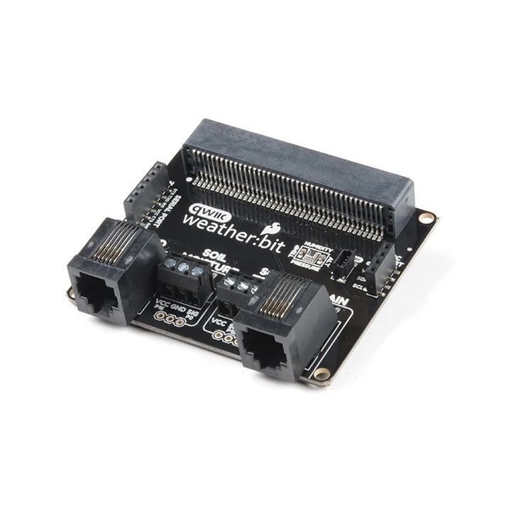 Vue de côté du module weather:bit (Qwiic) SparkFun DEV-15837