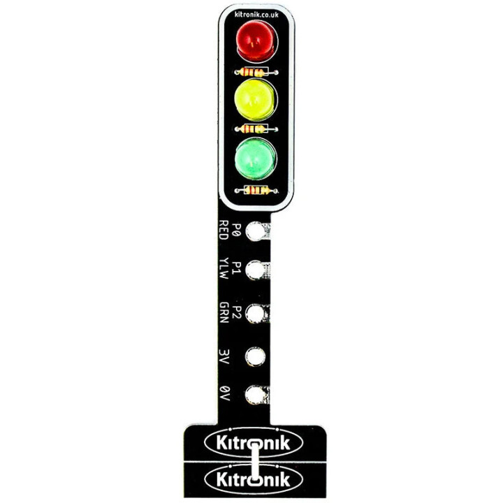 Le feu tricolore STOP:bit pour micro:bit