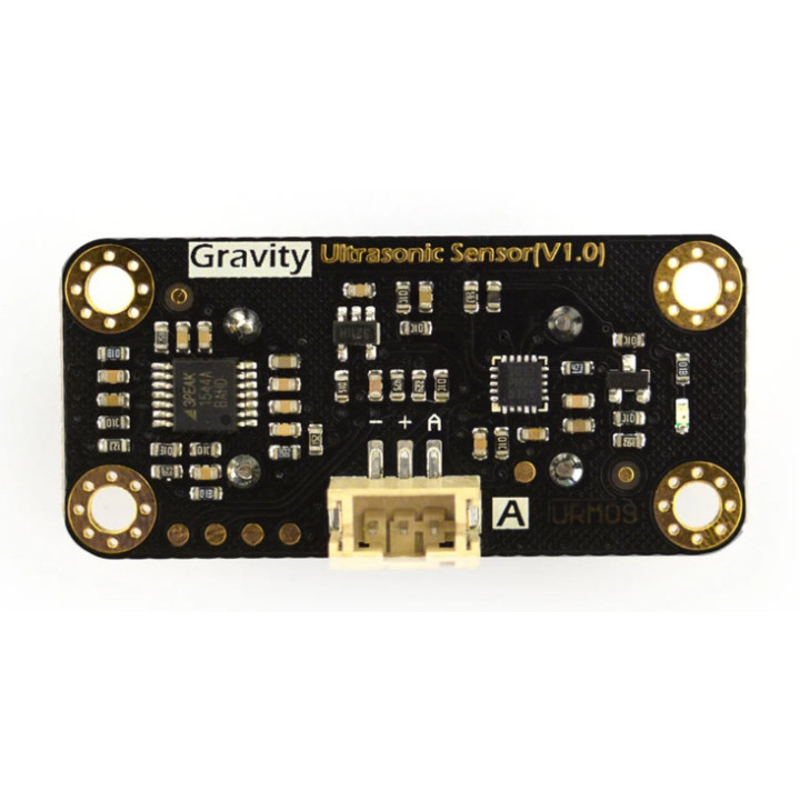 Vue arrière du module ultrason analogique UMR09