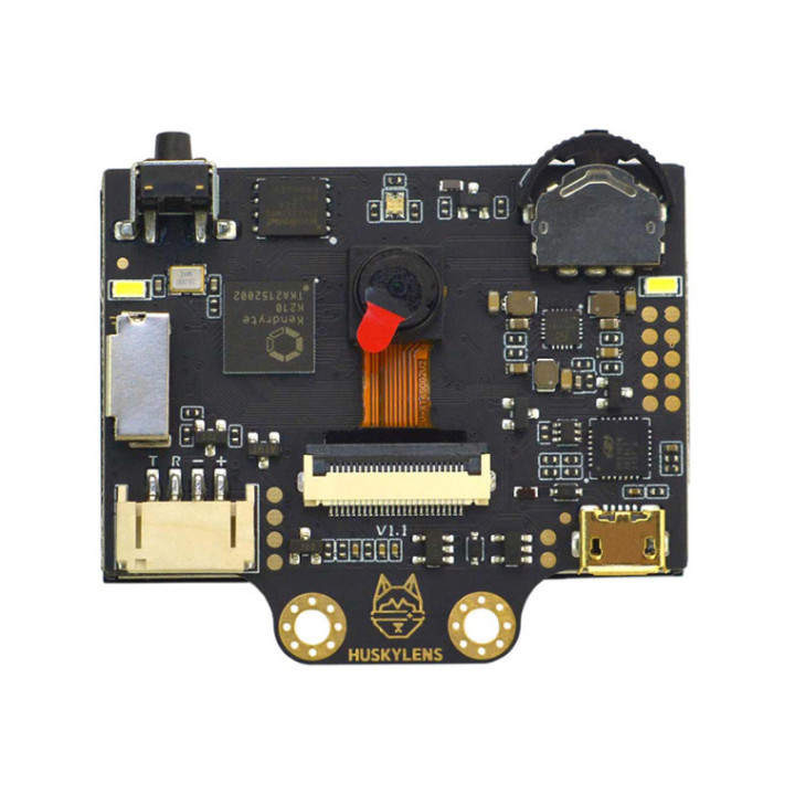 Vue de face du module caméra AI HuskyLens Gravity SEN0305