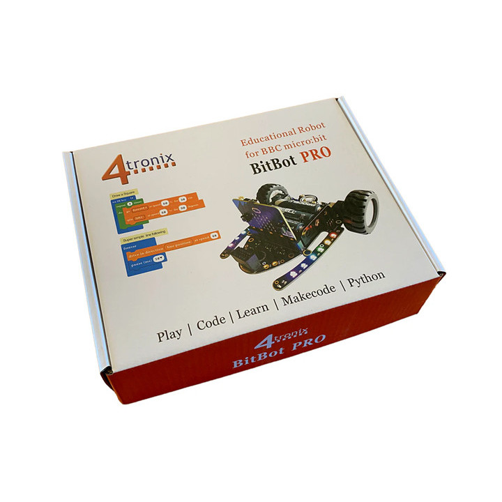 La boite de la Plateforme robotique Bit:Bot PRO pour micro:bit