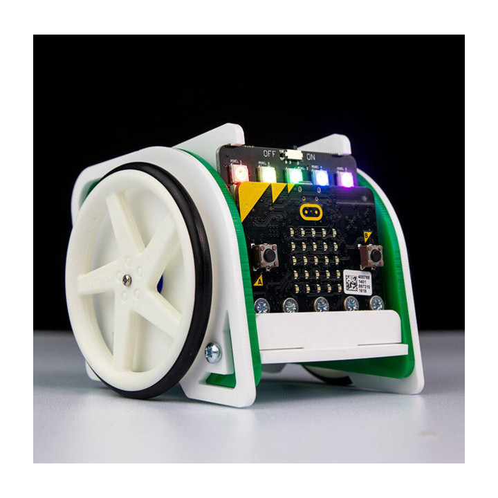 Exemple d'utilisation du Kit MOVE mini Mk2 buggy Kitronik pour micro:bit
