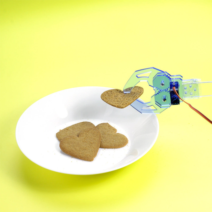 Exemple d'utilisation de la pince robotique Gripper