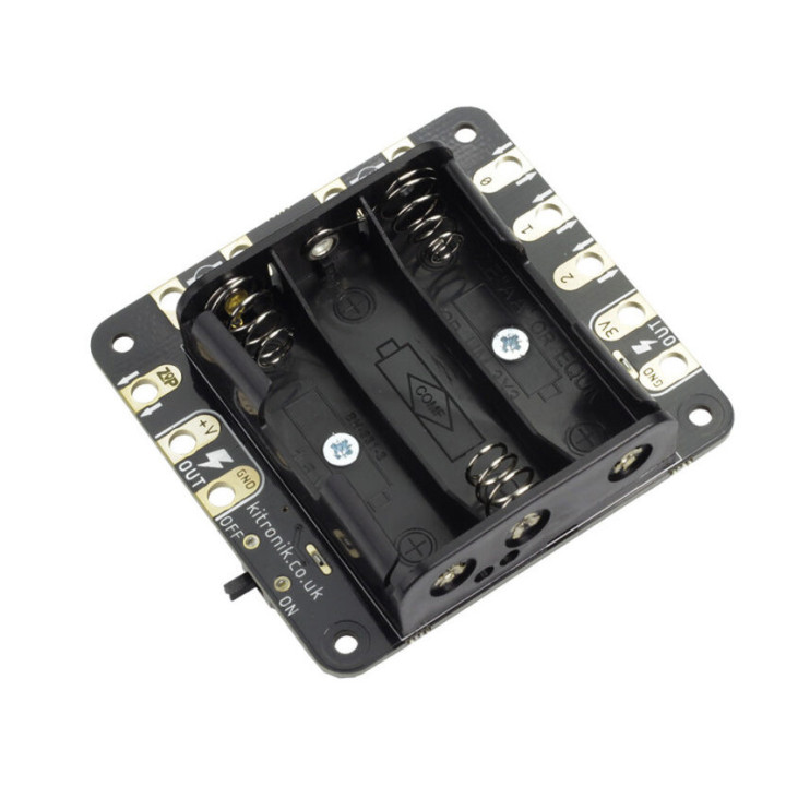 Face arrière de la platine :CREATE Klip Motor Driver pour micro:bit