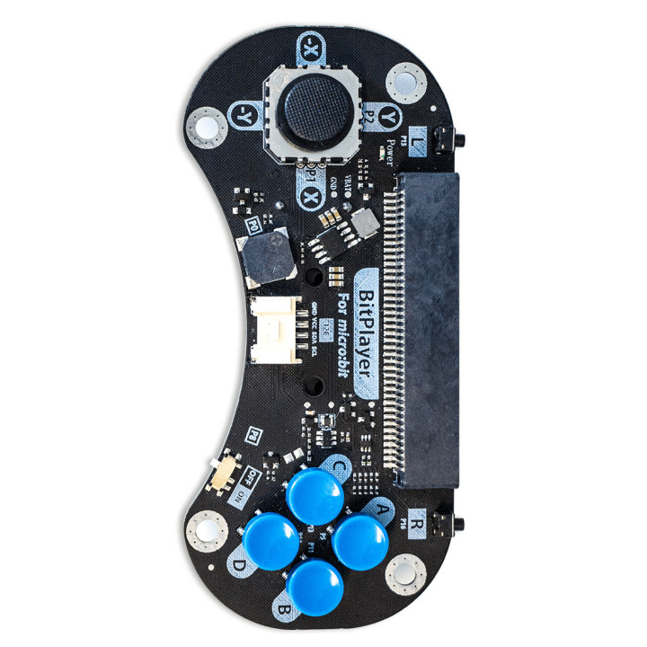 Vue de haut de la manette BitPlayer 114991857 pour micro:bit