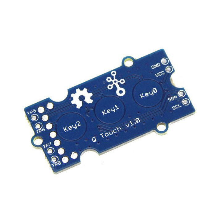 Vue de dessous du module Grove capteur tactile Q Touch 101020069