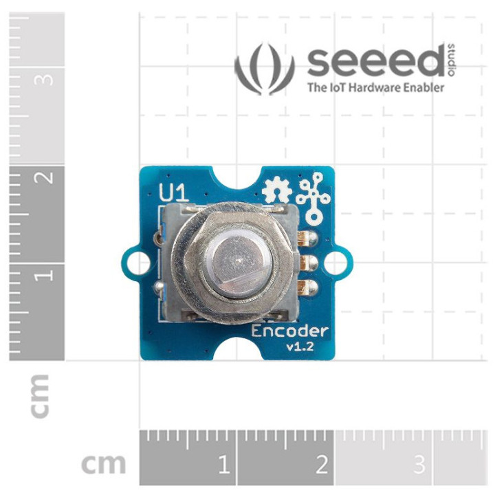 Dimensions du module Grove Encodeur rotatif 111020001