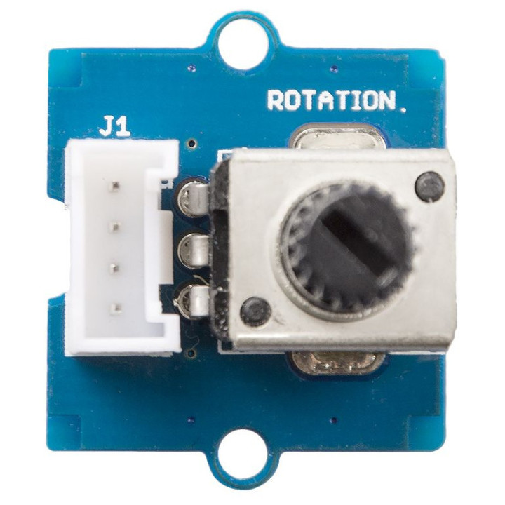 Vue de dessus du module Grove Potentiomètre linéaire 101020017