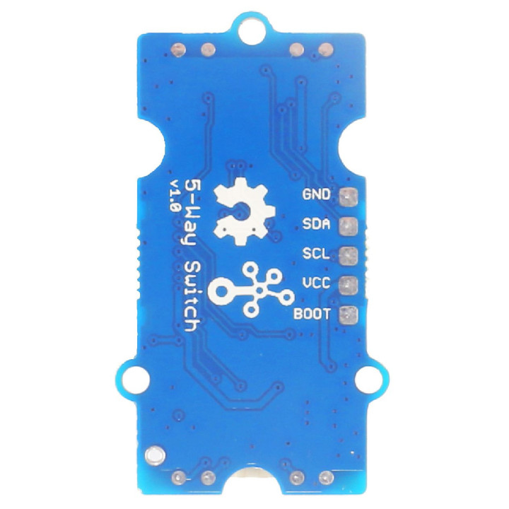 Vue de dessous du module Grove Joystick 5 voies 111020048