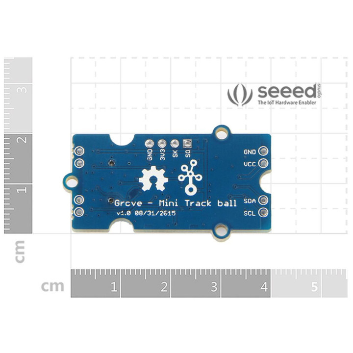 Dimensions du module Grove Mini Track ball 101020091