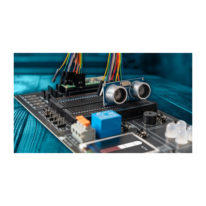 La platine du kit Explorer Set Raspberry Pi Pico WH