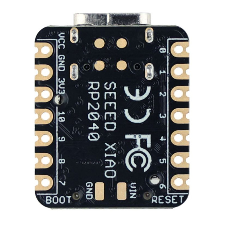 Vue arrière de la carte Seeed Studio XIAO RP2040