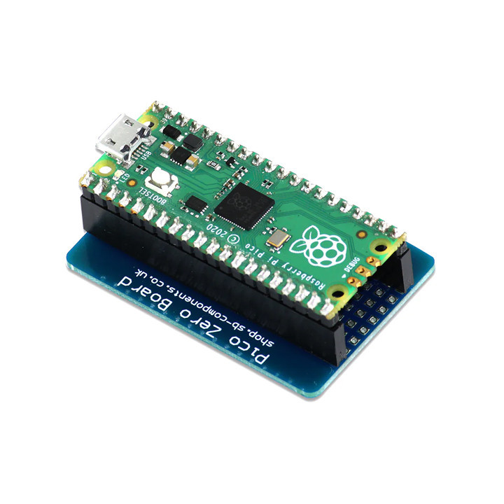 Exemple d'utilisation de la platine Pico Zero pour Raspberry Pi Pico