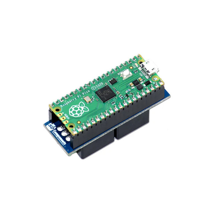 L'Extension 2 relais équipée d'une carte Raspberry Pi Pico