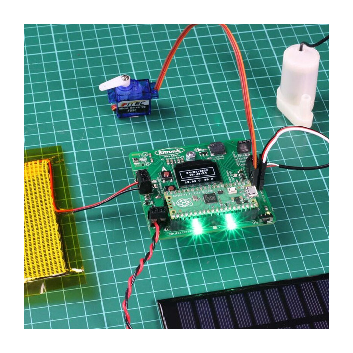 Exemple d'utilisation de la platine Air Quality Datalogging Board pour Pi Pico