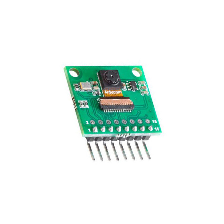 Vue de côté de la caméra QVGA HM01B0 B0315 pour Raspberry Pi Pico
