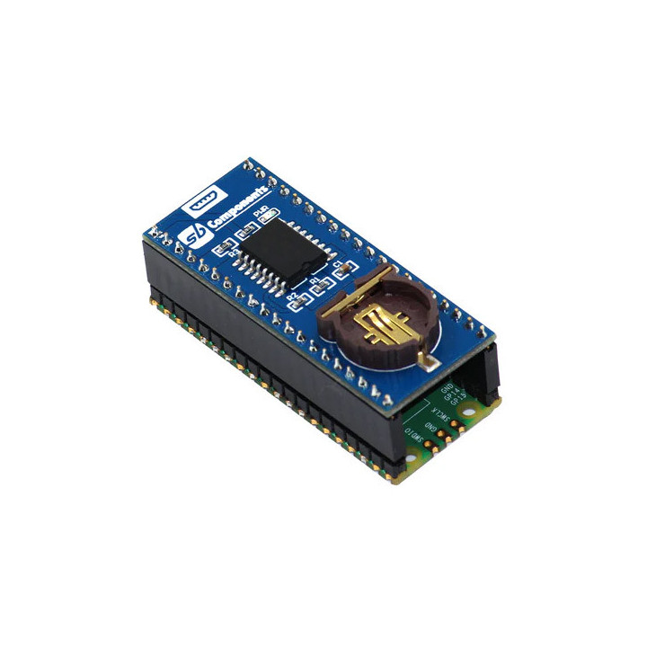 Le module d'extension RTC associé à un Raspberry Pi Pico (non livré)