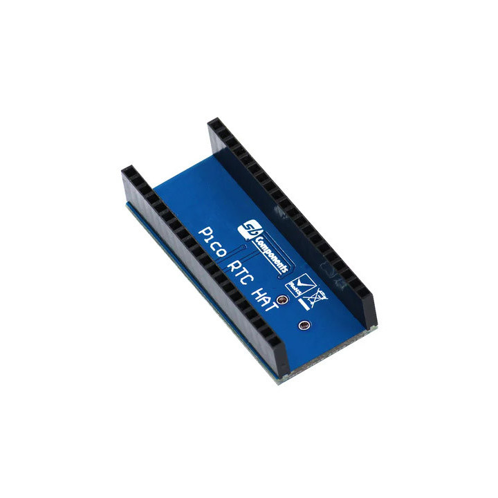 Vue arrière du module d'extension RTC pour Raspberry Pi Pico