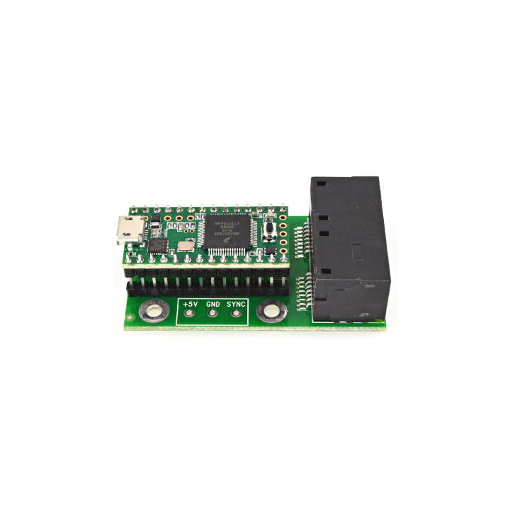 Platine OctoWS2811 Adaptor équpée d'un module Teensy (non livré)