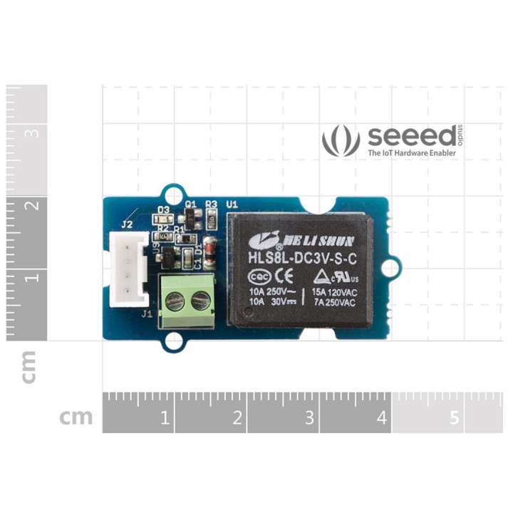 Dimensions du module Grove Relay 103020005