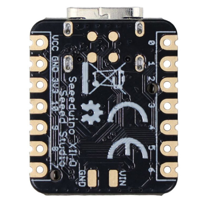 Vue arrière de la carte Seeeduino 102010328 XIAO BASE SAMD21G18