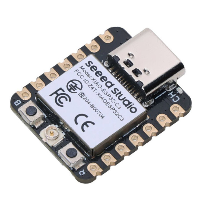 Vue de dessus de la carte Seeed Studio 113991054 XIAO base ESP32C3