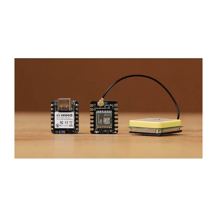 Utilisation d'un module XIAO (non livré) avec le module de géolocalisation 109100021 GNSS pour XIAO